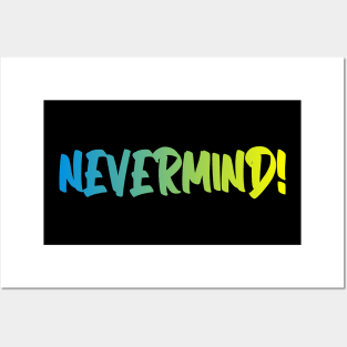 nevermind Posters and Art